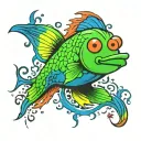 Phish tattoo design idea