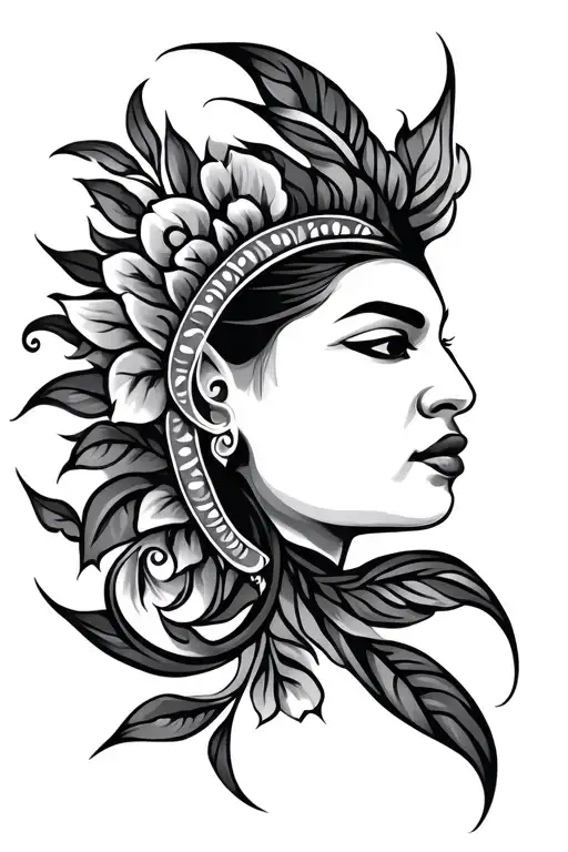 Tamil and Malaysia tattoo design idea