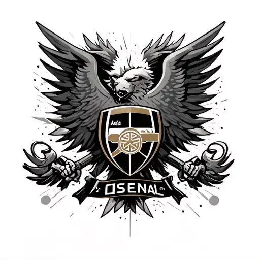 Arsenal tattoo design idea