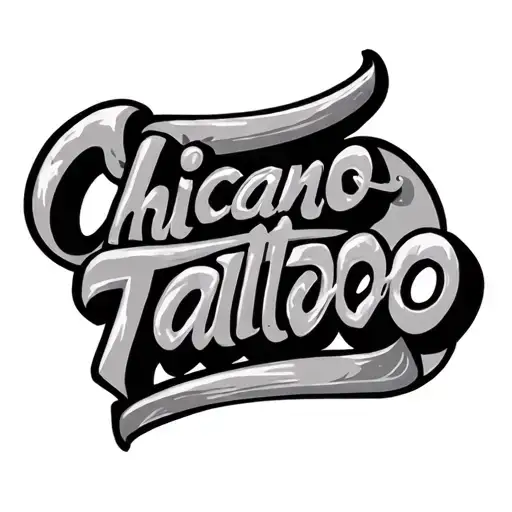 1993 written chicano style tattoo design idea