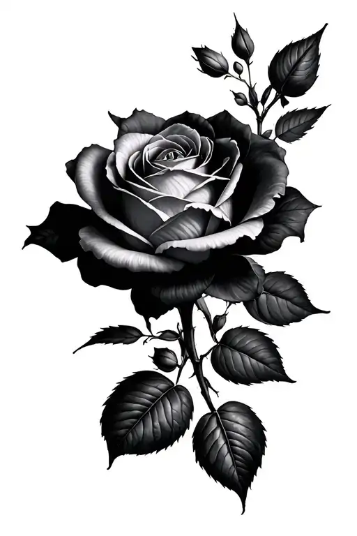 Inverted Rose 14+ Inverted Rose Tattoo Ideas in 2026 - BlackInk AI