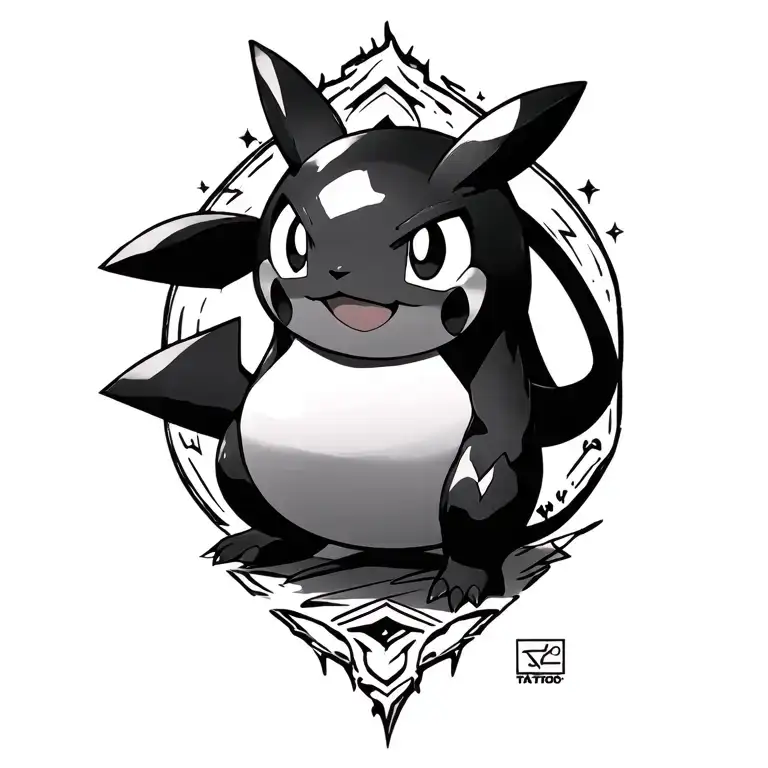 pokemon tattoo tattoo design idea