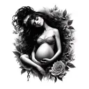 Ectopic Pregnancy tattoo design idea