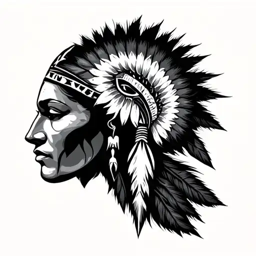 Choctaw tattoo design idea