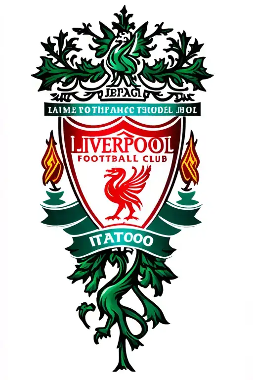 Liverpool Football Club tattoo design idea