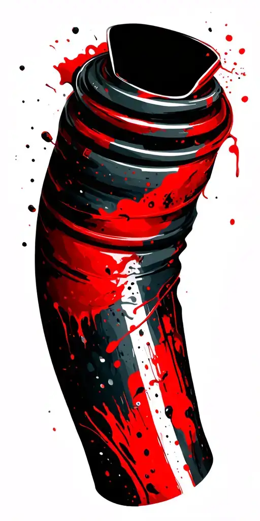 Rubber Hose tattoo design idea