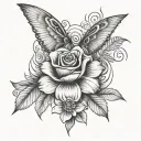 Letting Go tattoo design idea