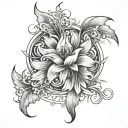 Letting Go tattoo design idea