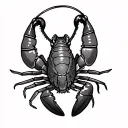 mantis shrimp tattoo design idea