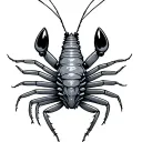 mantis shrimp tattoo design idea