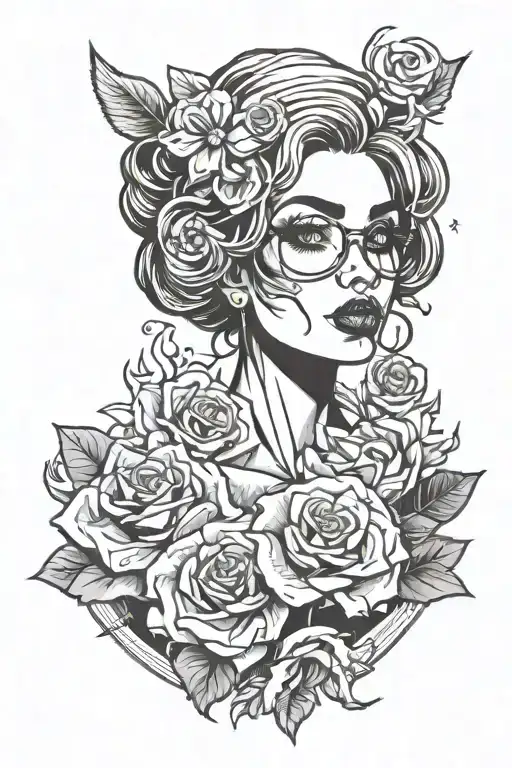 feminist themed tattoo tattoo design idea