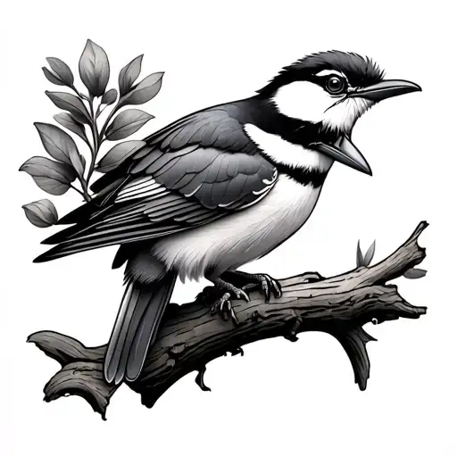 kookaburra tattoo design idea