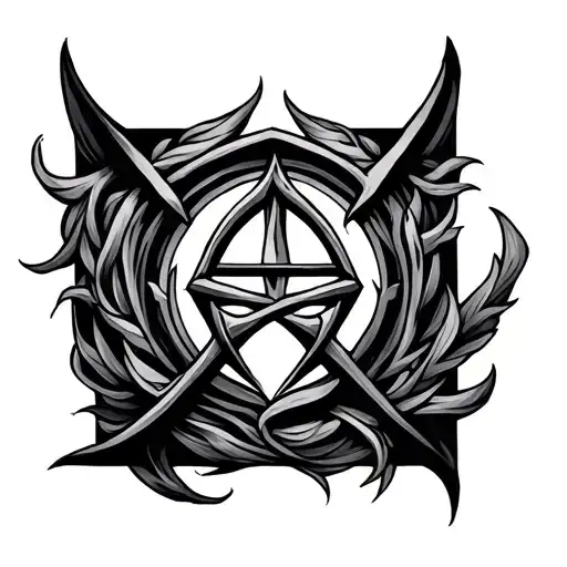 Bind Rune tattoo design idea