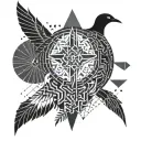 Loyalty * Discipline * Man tattoo design idea