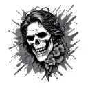 Psycho tattoo design idea