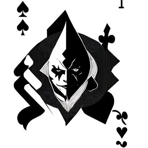 multiple joker cards tattoo tattoo design idea