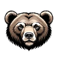 bear head traditional style tattoo featuring tattoo design idea