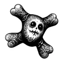 Voodoo Doll tattoo design idea