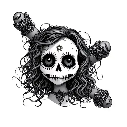 Voodoo Doll tattoo design idea