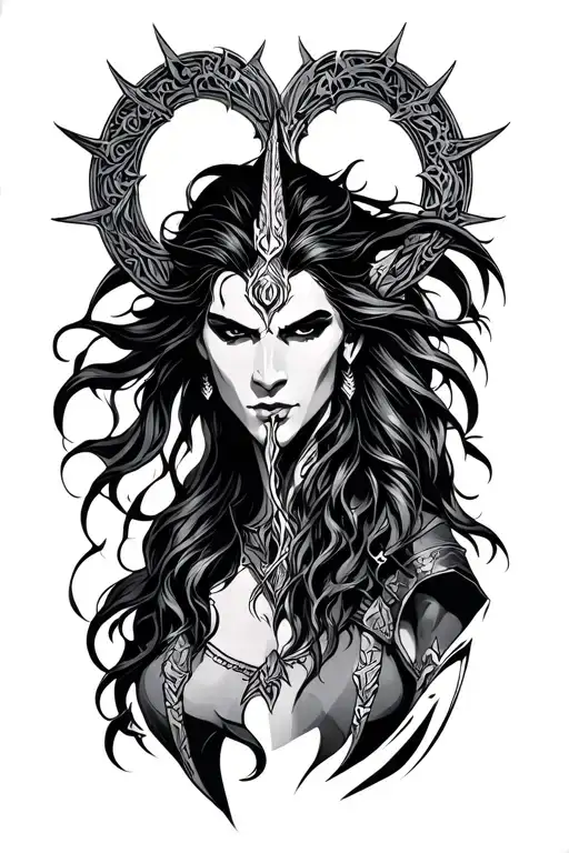 Loki Gemini tattoo design idea