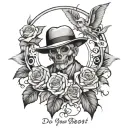 Do your best and leave the rest to fate tattoo design idea