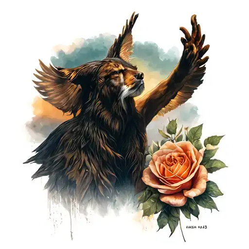 isaiah 43:18 tattoo design idea