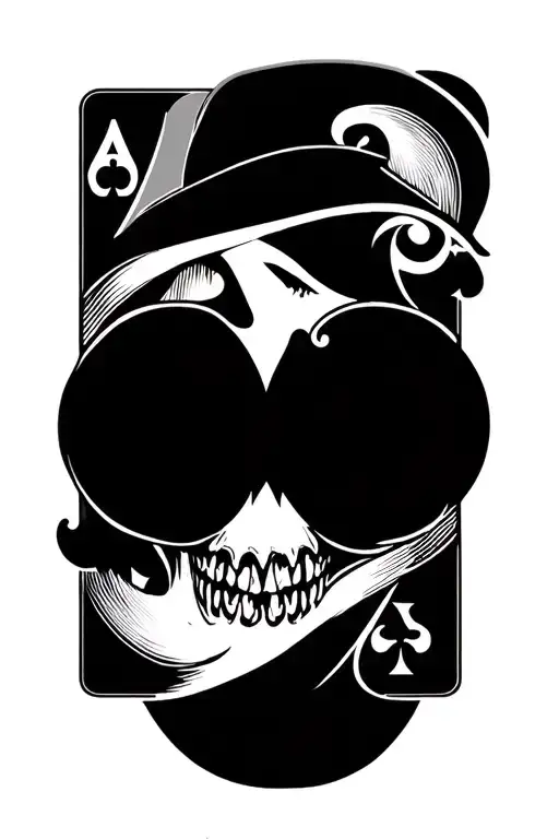 Jack playing card tattoo design idea