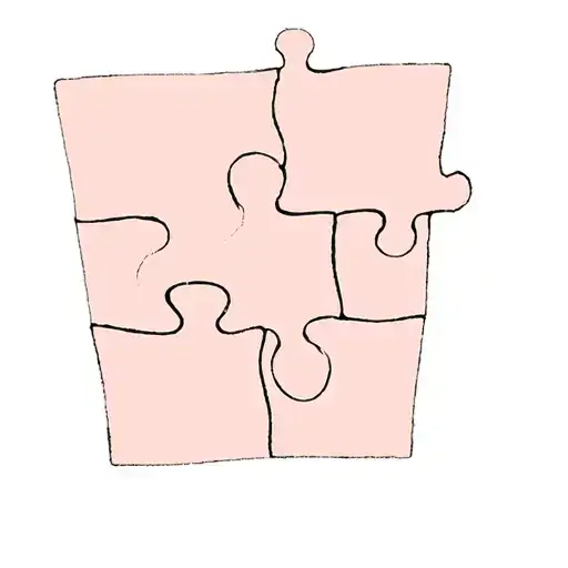 puzzle piece tom Chloe Christelle tattoo design idea