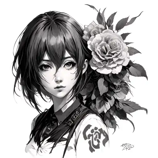 Steins Gate, kurisu makise tattoo design idea