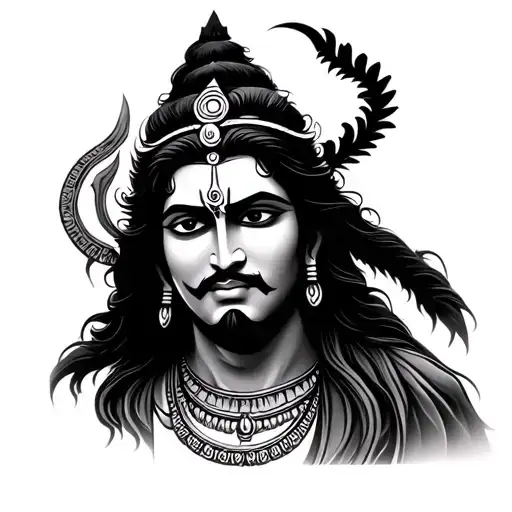lord Shiva tattoo design idea