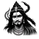 lord Shiva tattoo design idea