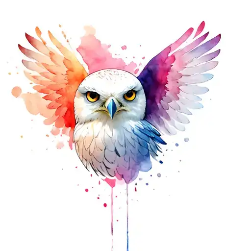 Hedwig tattoo design idea