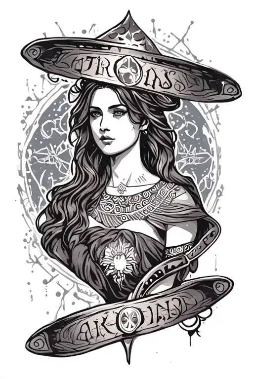 orions belt tattoo design idea