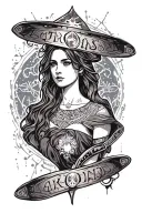 orions belt tattoo design idea