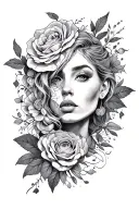 Create Your Own Reality tattoo design idea