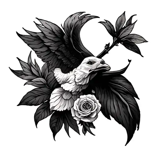 biblical half sleeve tattoo design idea