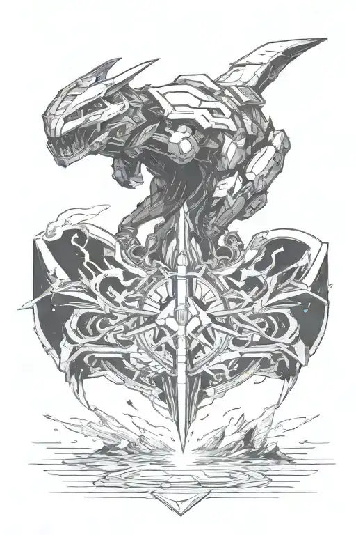 helldivers 2 tattoo design idea