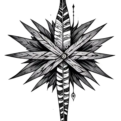 Ogham tattoo design idea