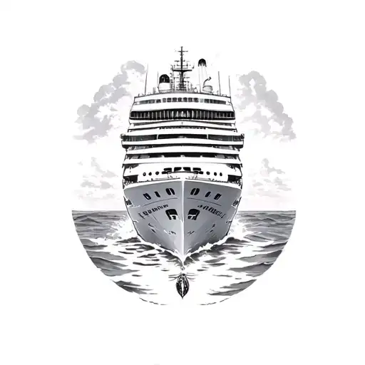 "Fred Miami Massive 2025" cruise ship tattoo design idea