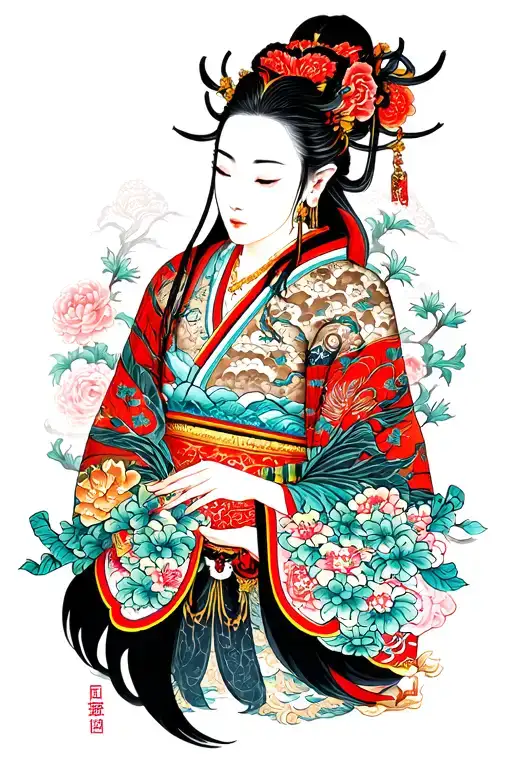 god bless tattoo design idea