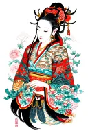 god bless tattoo design idea