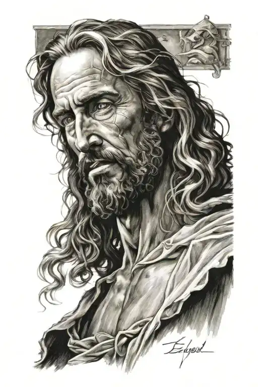 1993 the savior tattoo design idea