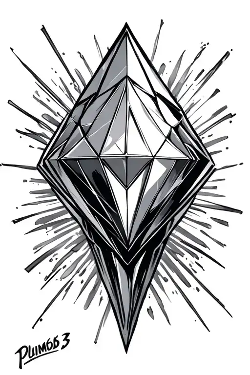 the sims 3 plumbob tattoo design idea