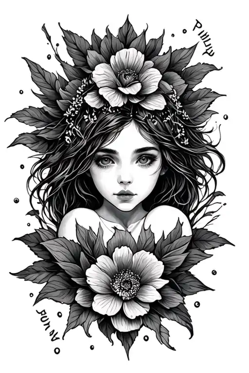 Patience, Kind, Quiet tattoo design idea