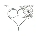 timeless love tattoo design idea
