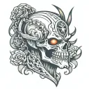 anime overlord tattoo design idea