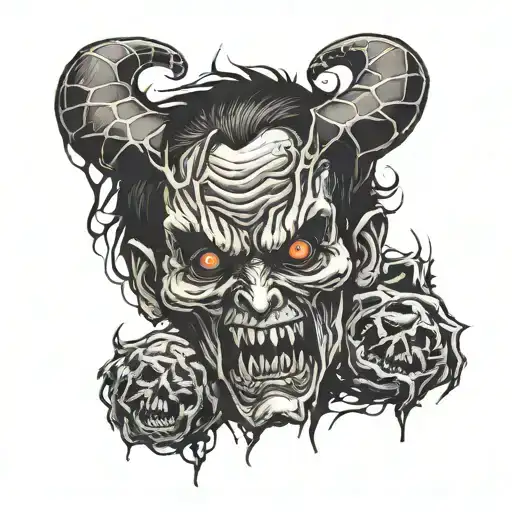 Wrath tattoo design idea