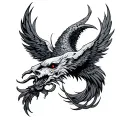 Invictus tattoo design idea