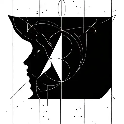 Holy Trinity personified tattoo design idea