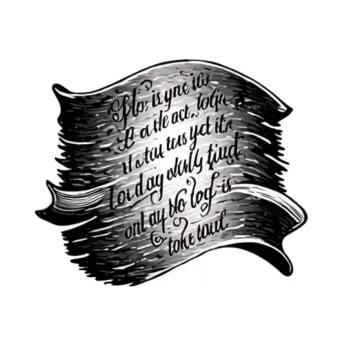 bible scripture with thumbprint tattoo design idea